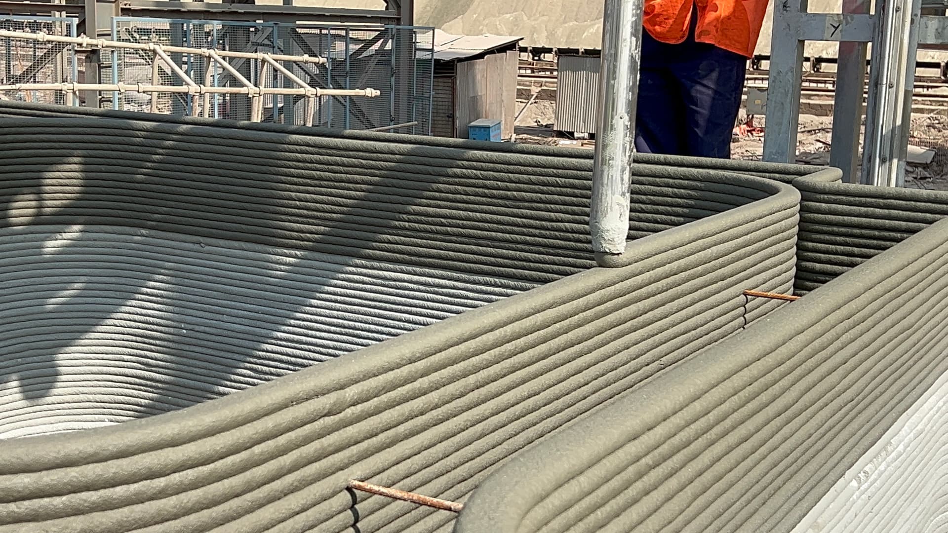 Layered Concrete Walls